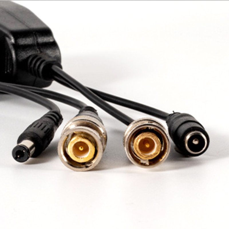Twisted pair transmitter HDTVICVI AHD UTP BALUN RJ45 8MP coaxial high-definition video power transmission