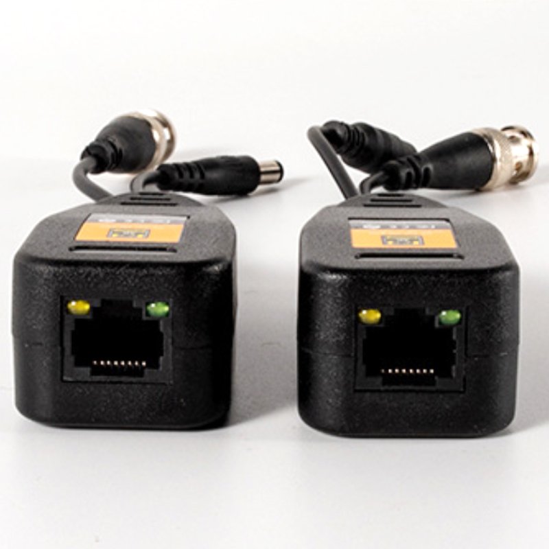 Twisted pair transmitter HDTVICVI AHD UTP BALUN RJ45 8MP coaxial high-definition video power transmission
