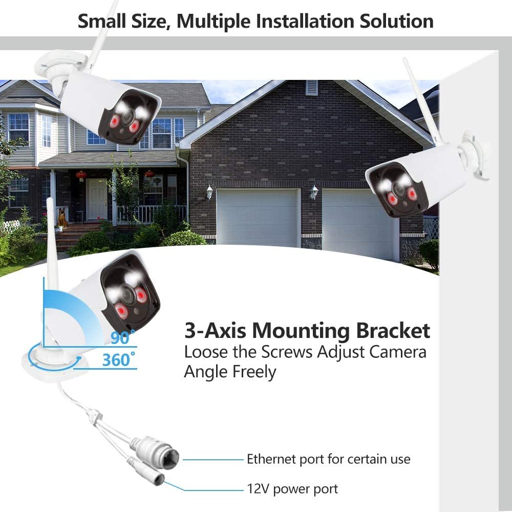OEM Xmeye Wireless Home Security Camera kits video surveillance wifi camera system CCTV wireless camera CCTV Surveillance System