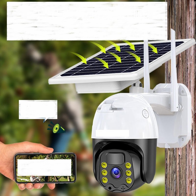 Solar Camera High Speaker Outdoor Camera Surveillance With Full Color Night Vision camera