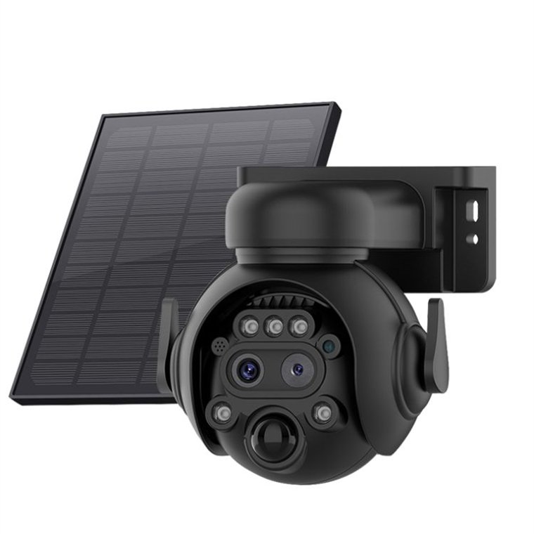 Rscamtom Wireless 4G Tracking Camera 6MP hunting solar camera outdoor waterproof 12x zoom tracking 4g sim card cctv camera