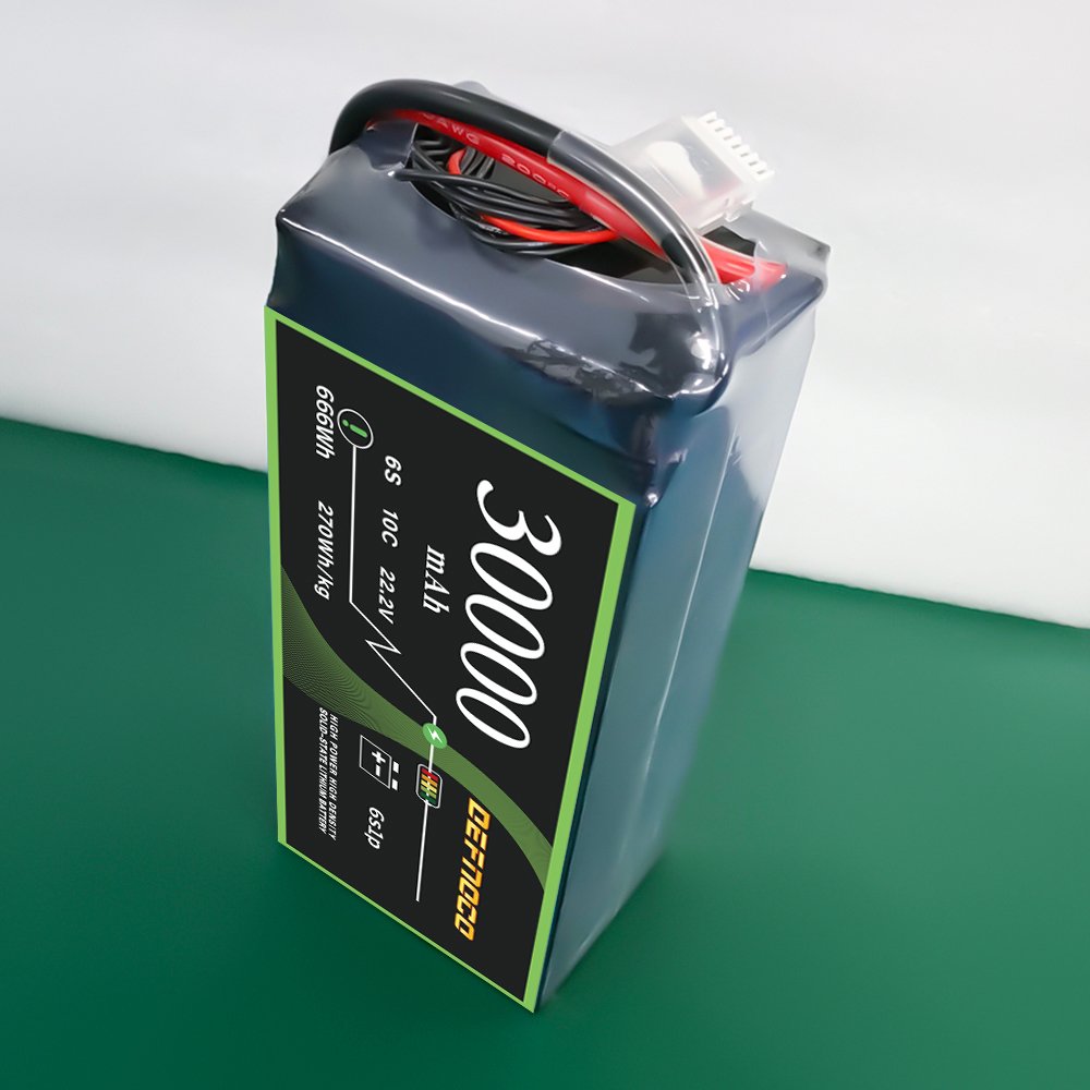 Hot Lipo Drone Batteries 22.2V 6S 16000mAh 22000mAh 30000mAh Solid State Battery for Agricultural Surveillance Delivery Drone