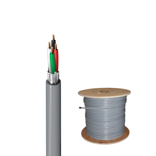 CCTV-Compatible 22AWG 6Core Unshielded Alarm Cable for Video Surveillance