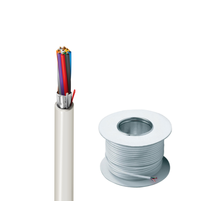 CCTV-Compatible 22AWG 6Core Unshielded Alarm Cable for Video Surveillance