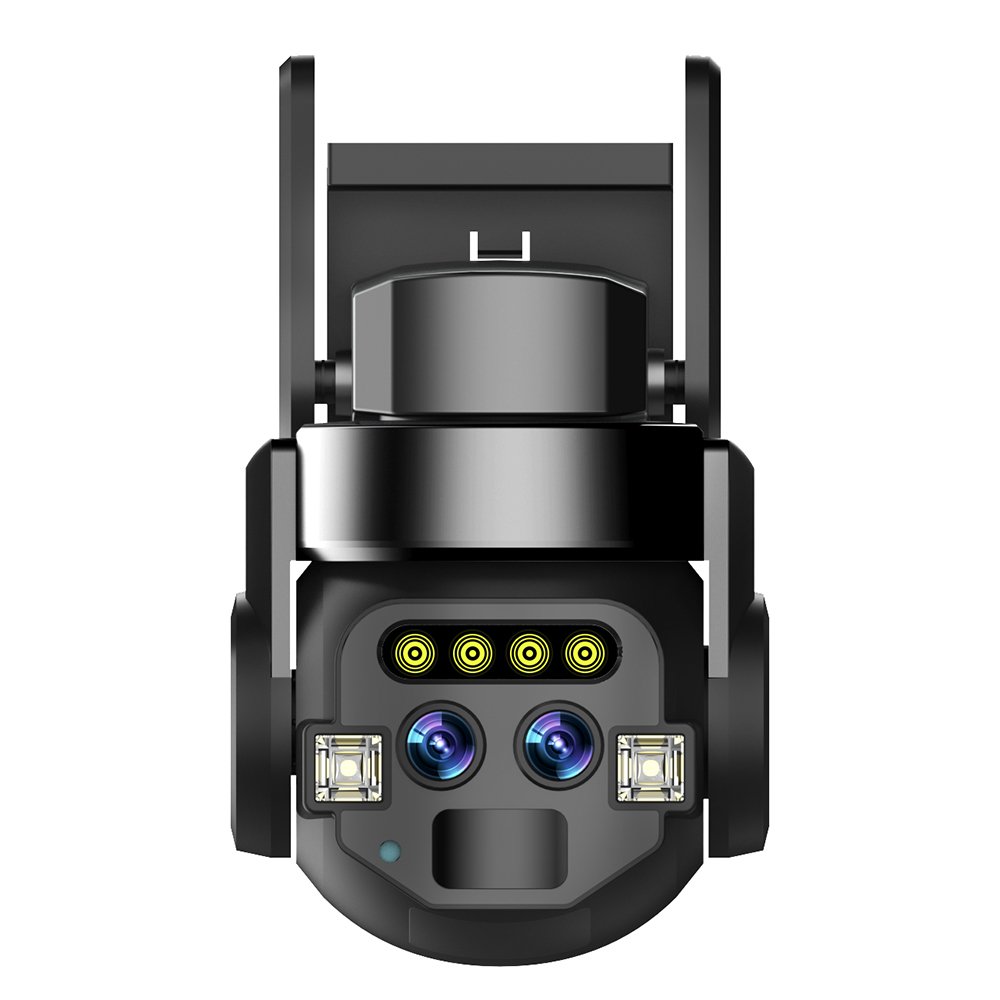 Hot-Selling Human Tracking 10X Zoom PTZ Camera Dual Lens Full Color Night Vision IP67 Outdoor Digital Zoom Security PTZ Camera