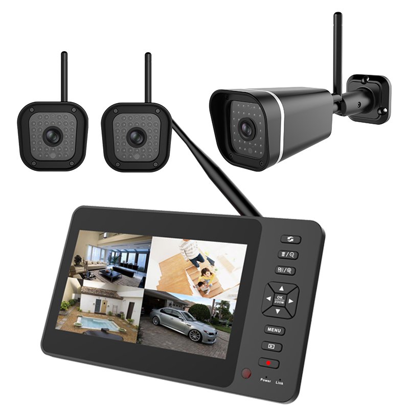 Wireless Web Security Camera CCTV System with Zigbee 3.0 Standard
