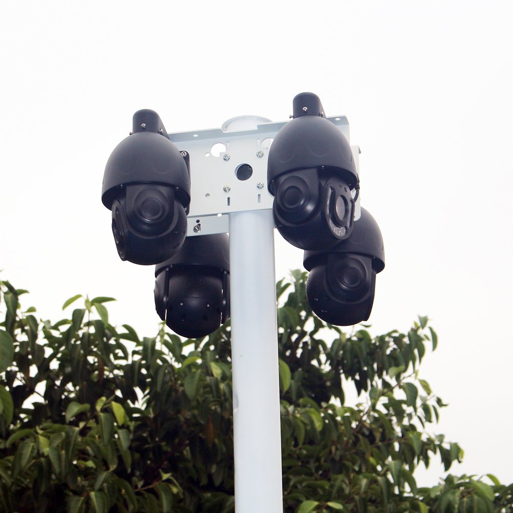 SZGOING 5G in stock mobile surveillance cctv security ptz wireless solar energy camera trailer system