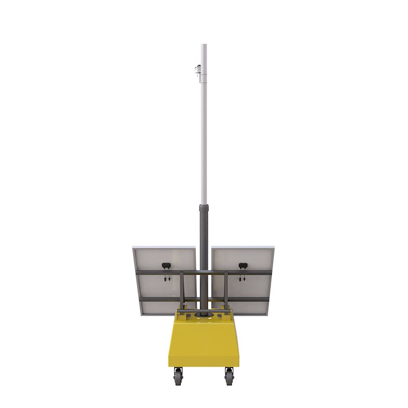 Solar Generator for Camper Trailer Mobile Surveillance Trailer Integrated System Compact and Mobile Surveillance Trailer