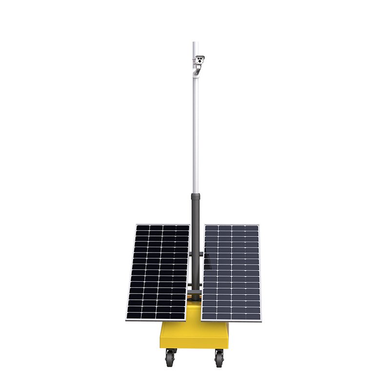 Solar Generator for Camper Trailer Mobile Surveillance Trailer Integrated System Compact and Mobile Surveillance Trailer