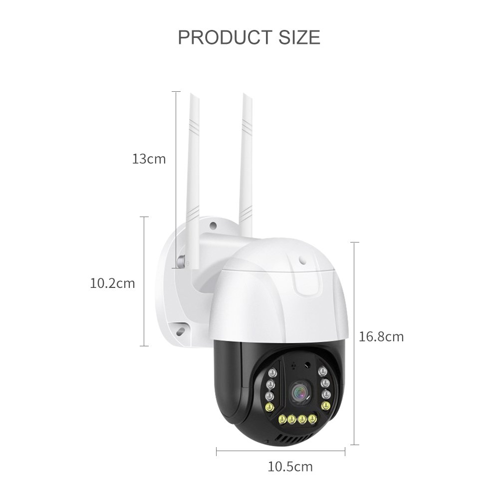 V380 Smart camera OEM factory HD 3MP wireless IP network camera Security wifi IP66 waterproof outdoor PTZ camera