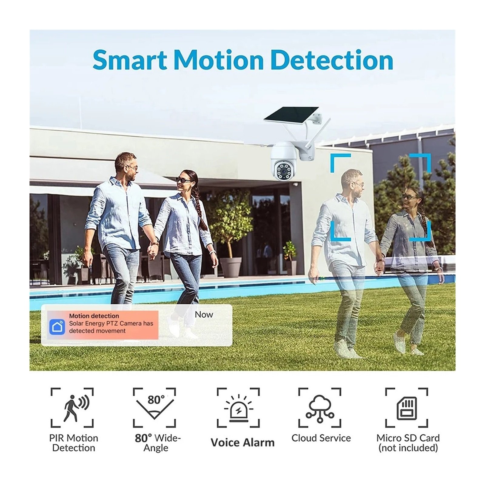 Senhuo 3 megapixel patrol body Filter Solar 10000mAh battery Wireless PTZ WiFi PIR CCTV automatic tracking camera