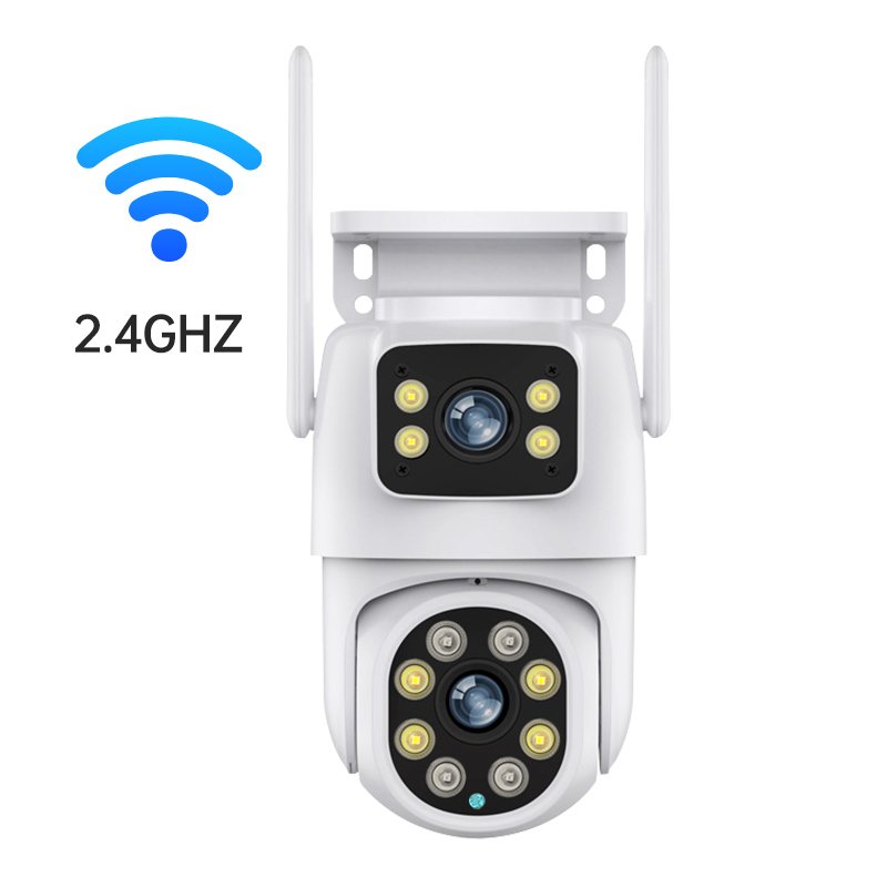 O-KAM Pro WiFi Camera 4K 8MP 360 IP66 Weatherproof Home Security Cameras 2.4GHZ WiFi CCTV Outdoor City Memory Card