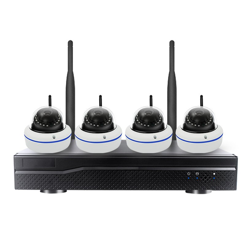 XONZ surveillance CCTV IP camera alarm system with wifi NVR kits