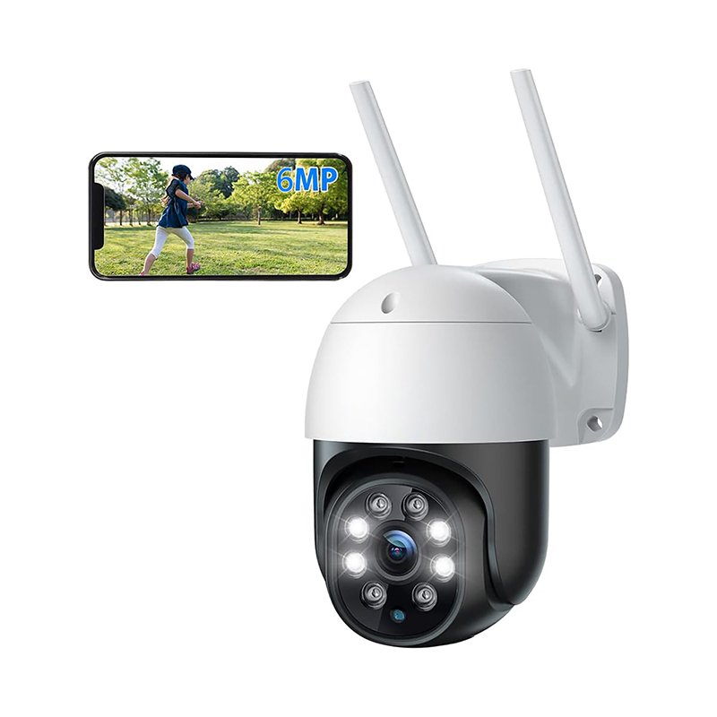 Xcreation eseecloud camera Dual band wifi home security systems 5MP IP65 waterproof CCTV surveillance wireless camera PTZ