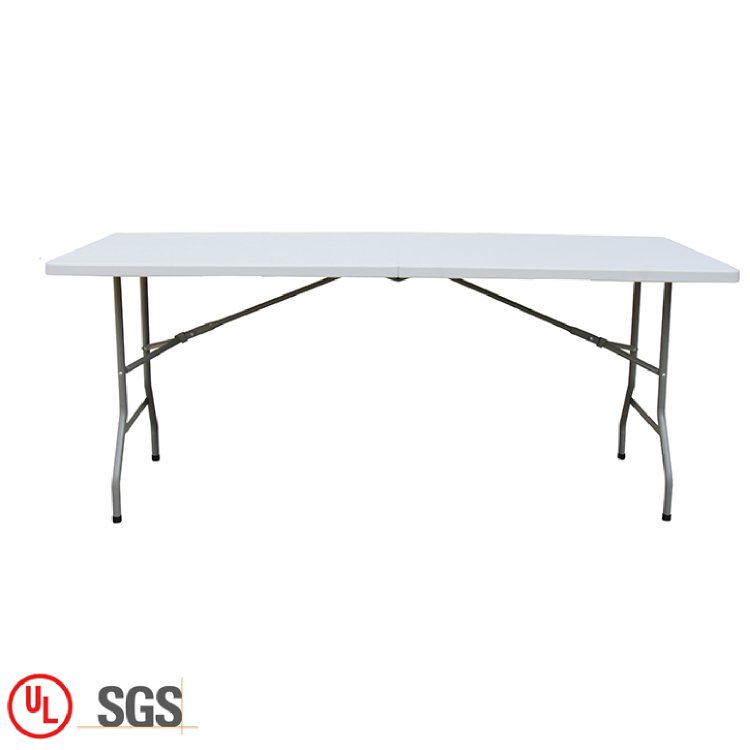 Wholesale cheap price folding table rectangular picnic party banquet plastic folding table
