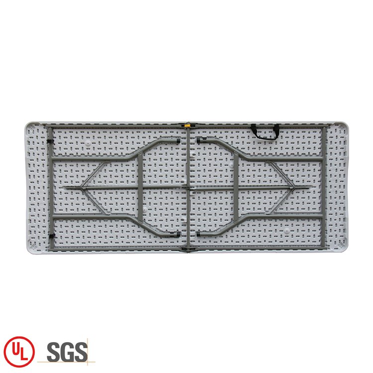 Wholesale cheap price folding table rectangular picnic party banquet plastic folding table