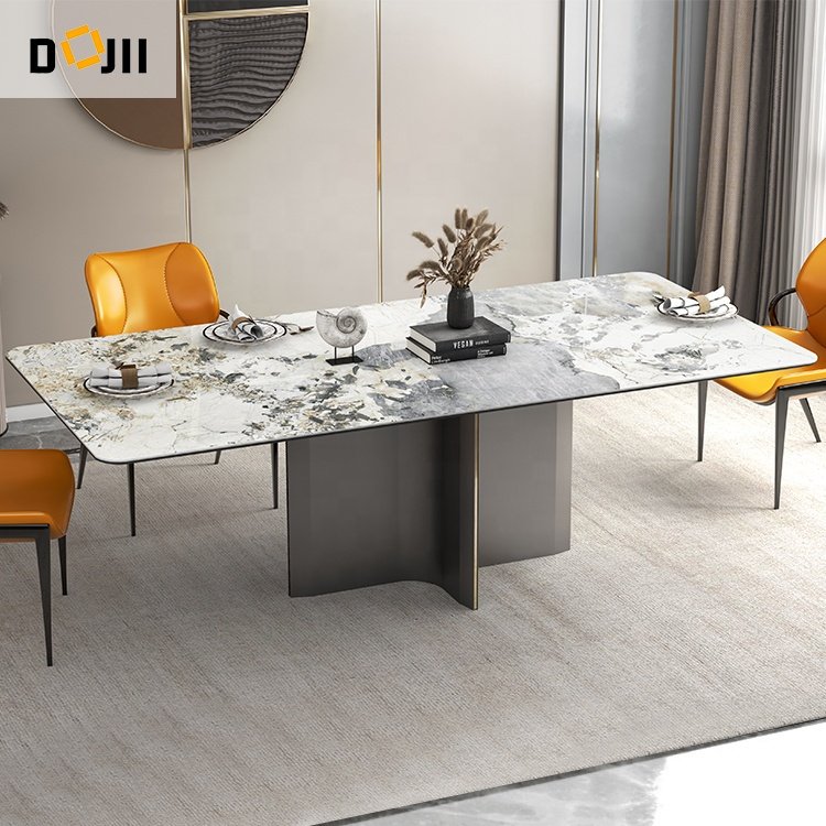 Counter Height Size and 10 Seater Tall White Oval Corner Outside Dining Table Set with 6 Living Room Fabric Chairs