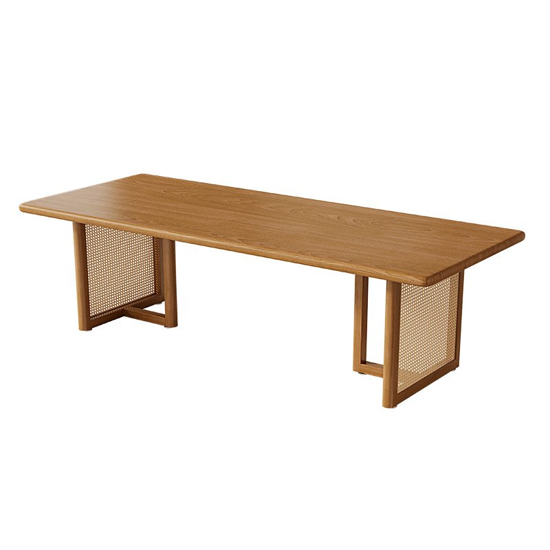 Wholesale Popular America Luxury Rectangular Rattan Dinning Room Furniture Dining Table