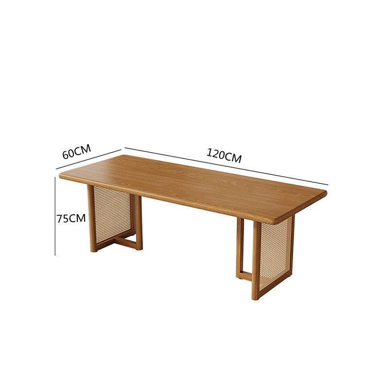 Wholesale Popular America Luxury Rectangular Rattan Dinning Room Furniture Dining Table