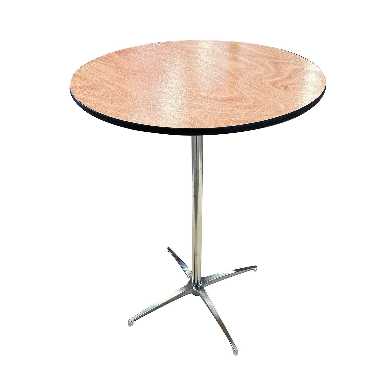 Hot Sale Plywood Cocktail Table for Hotels and Weddings Dining & Events Bar Table for Banquets Parties Outdoor & Indoor Use