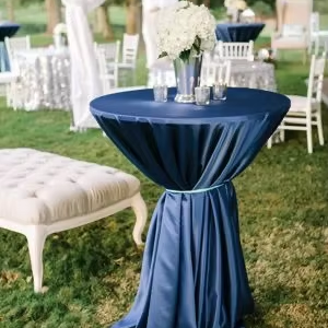 Cheap North European and American style Hotel Wedding Banquet Decoration Circular Solid Color Patterned Table Cover