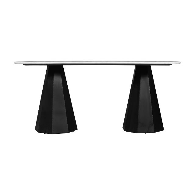 Italian style luxury natural marble dinner table simple design dining room furniture marble dinning table modern