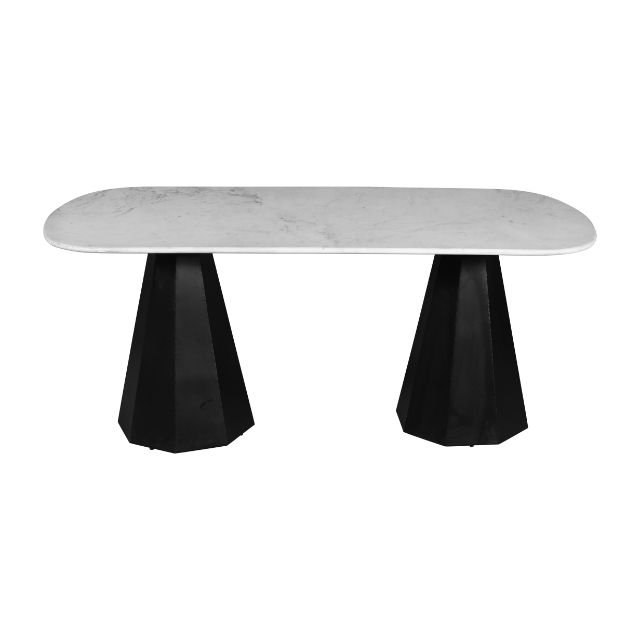 Italian style luxury natural marble dinner table simple design dining room furniture marble dinning table modern