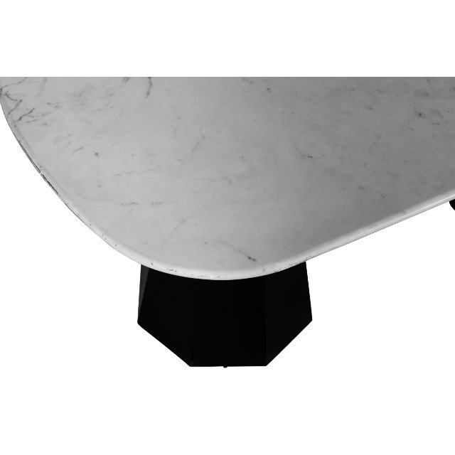 Italian style luxury natural marble dinner table simple design dining room furniture marble dinning table modern