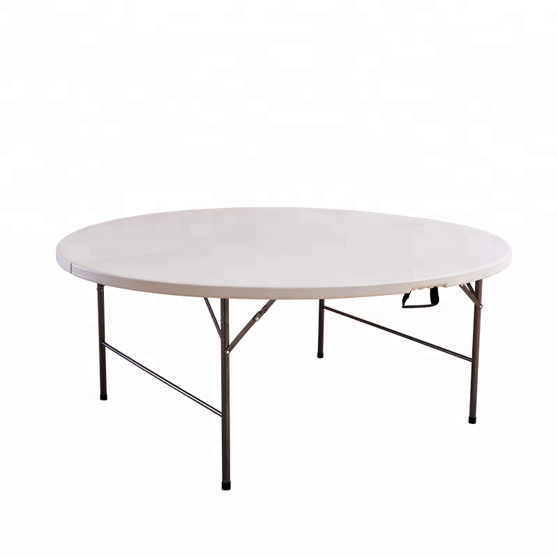 outdoor plastic folding picnic camping dining round table