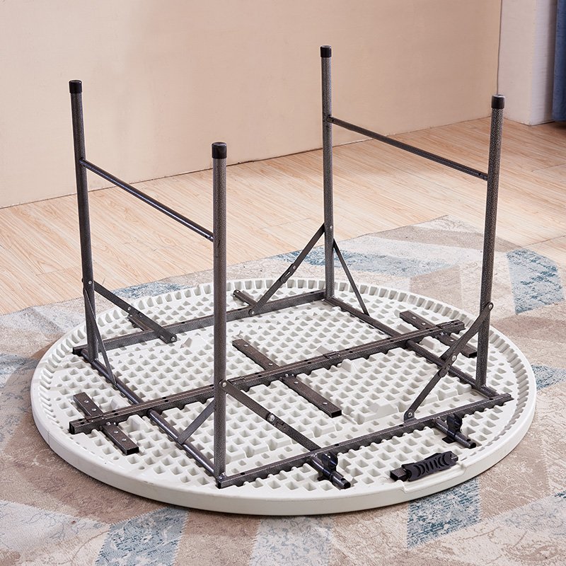 outdoor plastic folding picnic camping dining round table