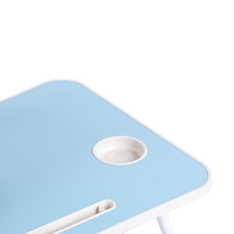Portable Bed Table Foldable Dinner Table for Dormitory Lazy Folding Study Drawer Table