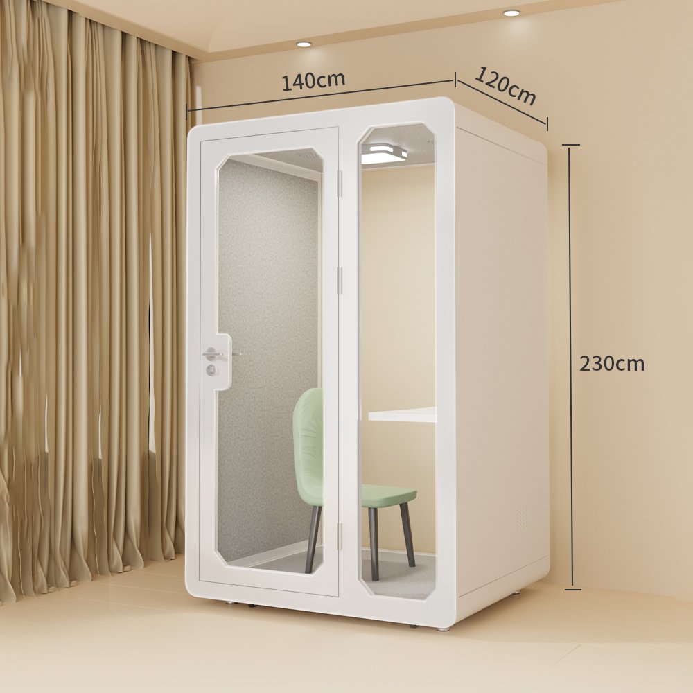 Office Phone Booth Pods Working Movable Silence Soundproof Modular Soundproof Booth Office Pods Private Meeting Office Booth