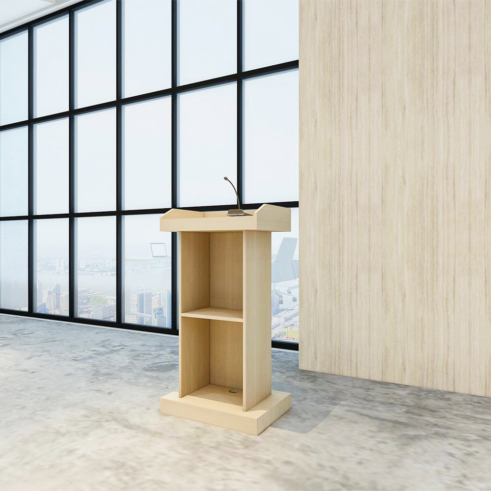 Manufactory Solid Whiteood Church Lectern and Podiums Customized Church Furniture More Kinds Somodernowoodtion Office School
