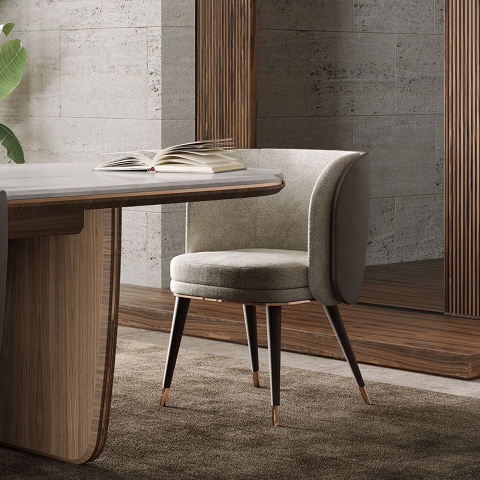 Luxury Dining Room Sets Modern Minimilist Square Marble Dining Table For Kitchen