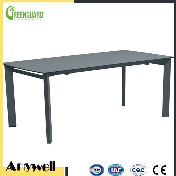 Amywell waterproof fireproof solid hpl formica kitchen table tops