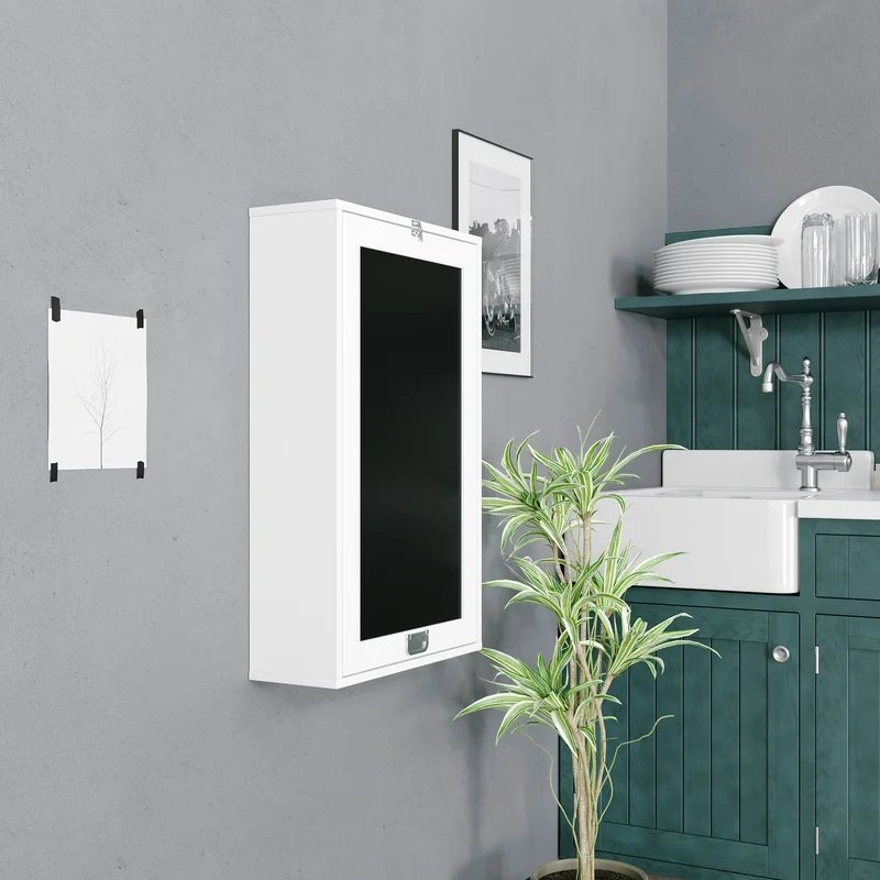 Office and home kitchen wall-mounted folding table, wall-mounted folding workbench