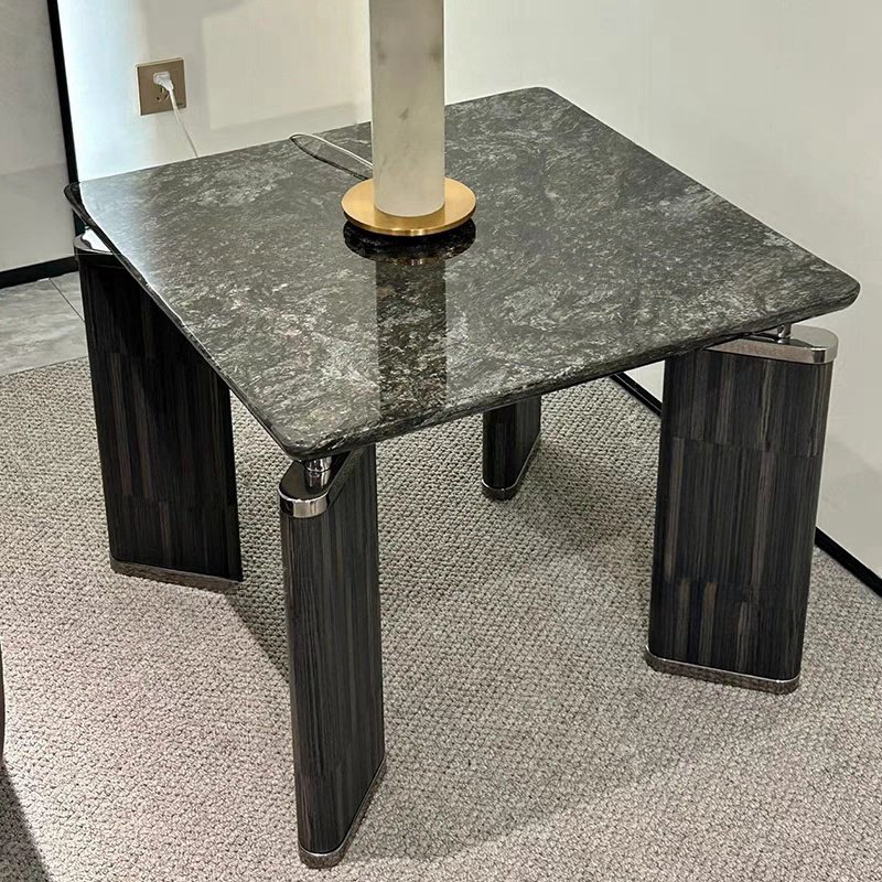 Modern luxury dining table set 4 6 seater full marble dining table furniture minimalist design dining table