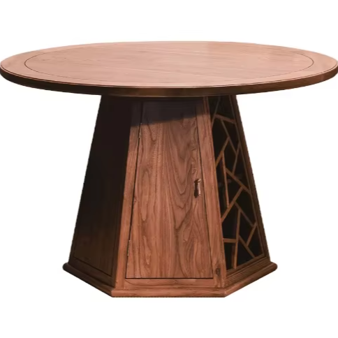 High-Quality Dining Room Dining Table, Hotel Solid Wood Dining Table, Modern Home Furniture