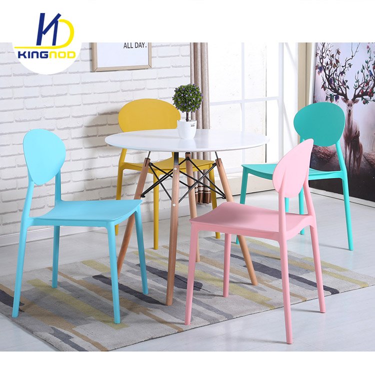 Factory Cheap MDF Table Modern Restaurant Home Dining Room Table Glass Mdf Wooden Top Round Dining Table Set