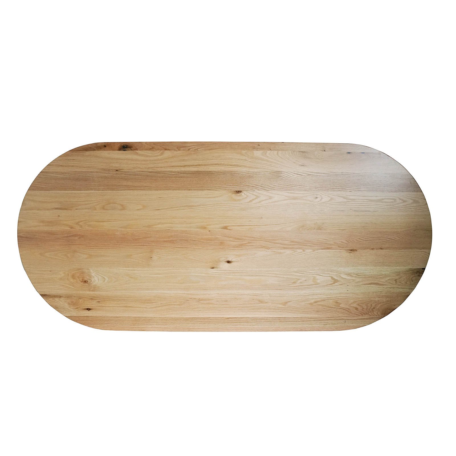 Modern Large 2 End Round Multi-Person Dining Table Top Home Bar and Kitchen Furniture for Restaurant Use Made of Wood