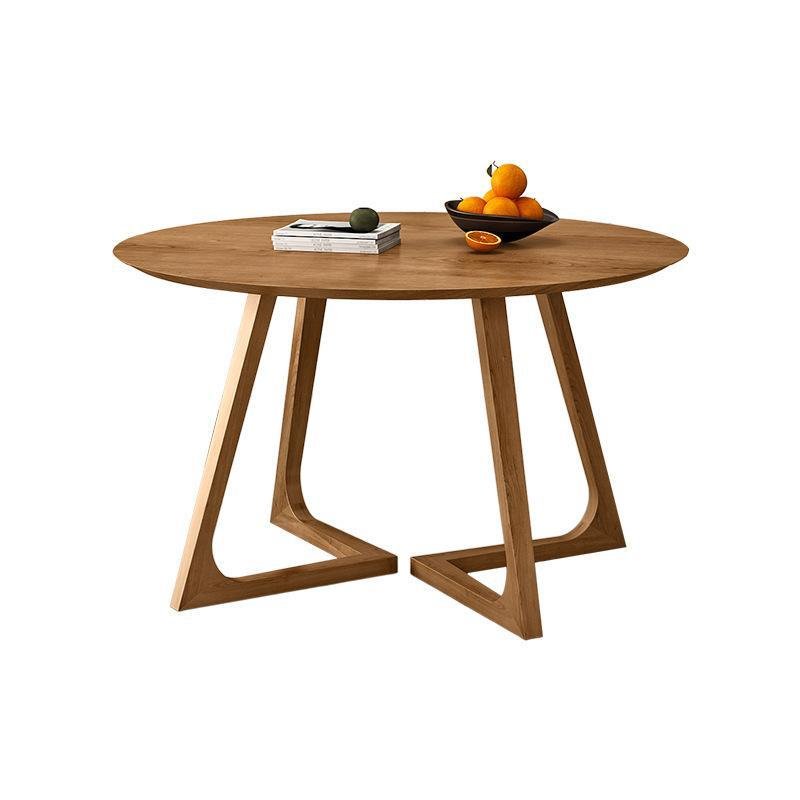 Wholesale room furniture Nordic style luxury dining tables Solid wood structure Home interior dinning table and chair set
