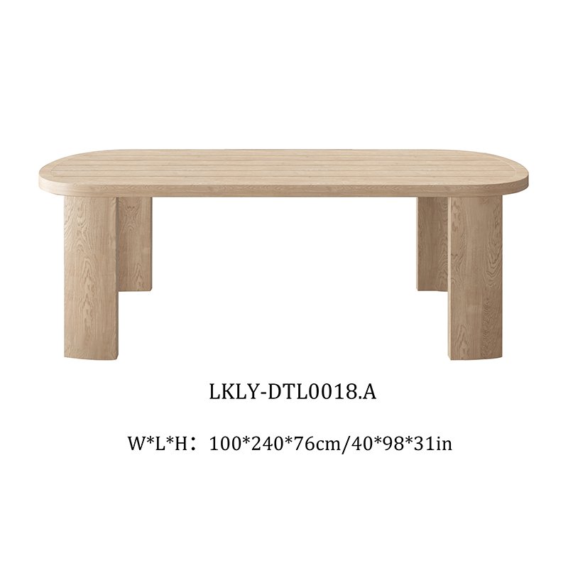 Mrs Woods Comfortable New Design Recycled Pine Eco-Friendly Elegant Restaurant Dining Table Set Furniture