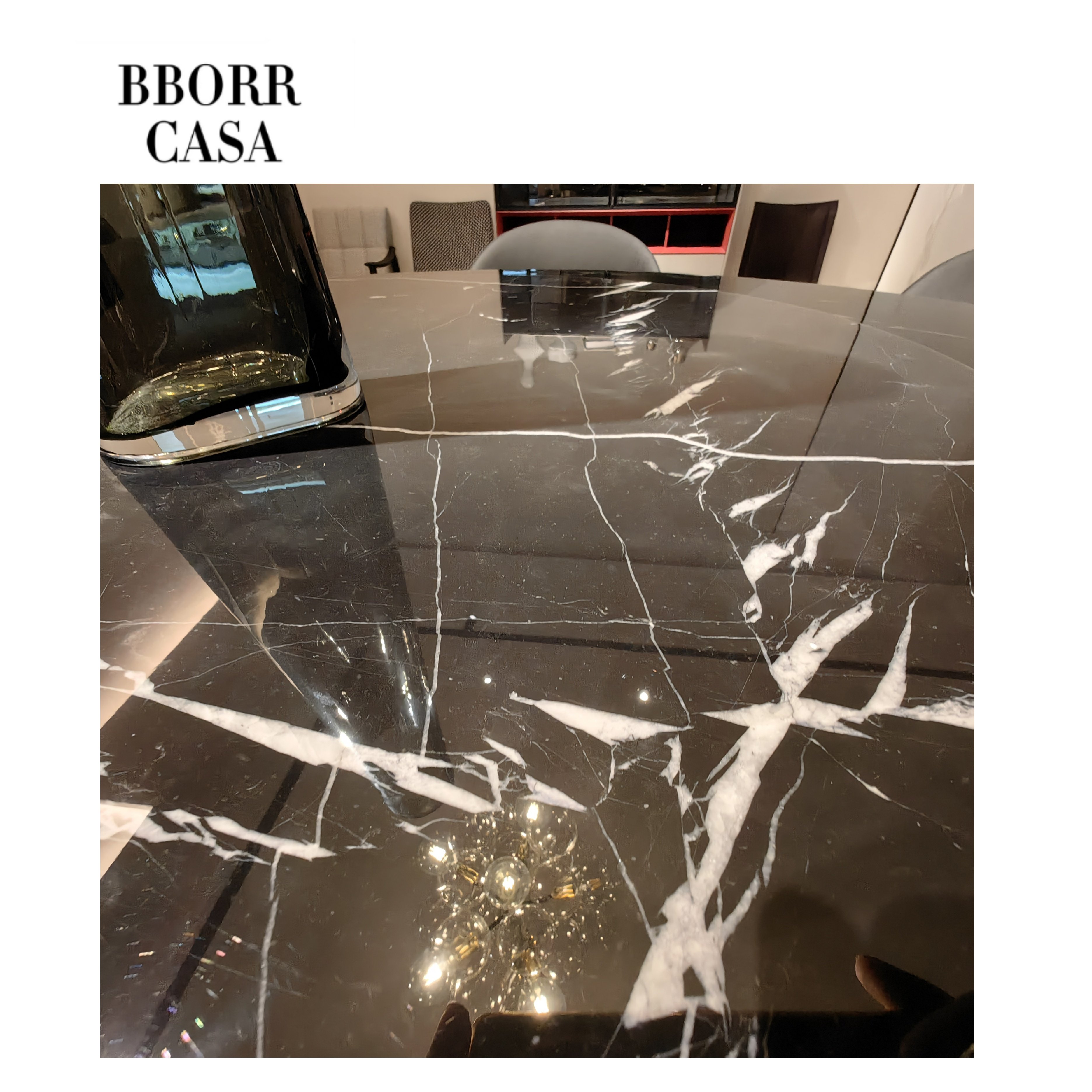 2024 Hot Selling Modern Round Table Dining Room Set Modern Luxury Marble Table