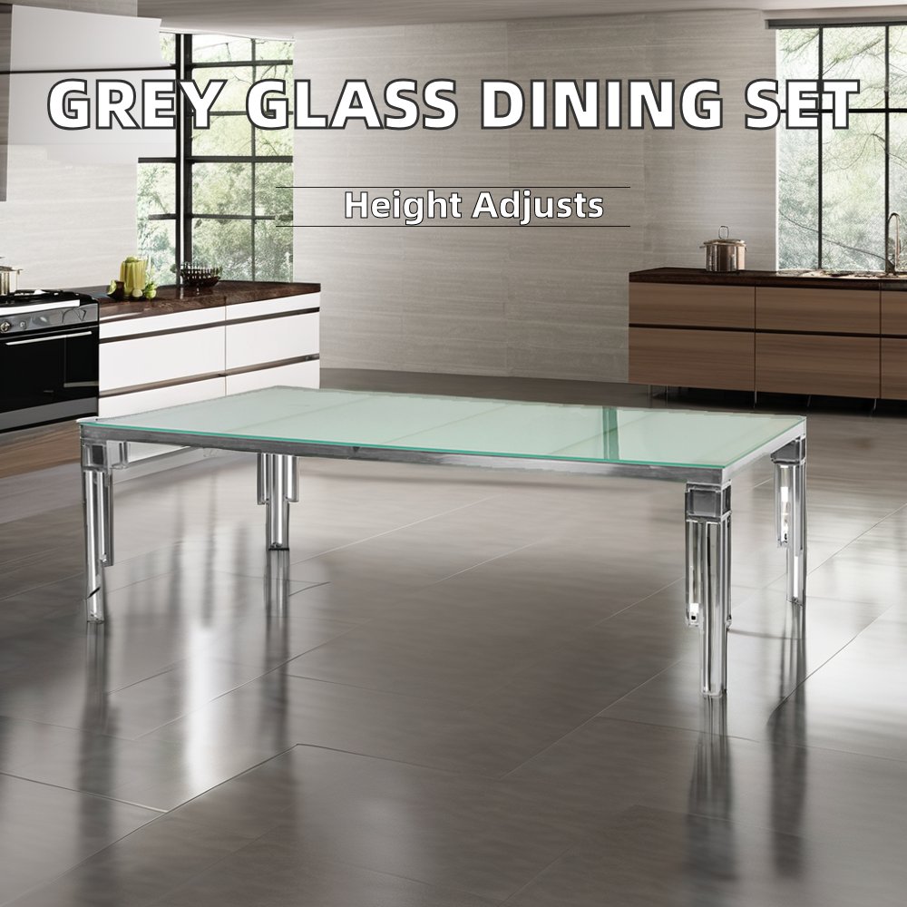 Wholesale Modern Gold Tempered Glass Rectangular Tables for Events Bridal Weddings Dinners Parties Banquets Hotels Halls