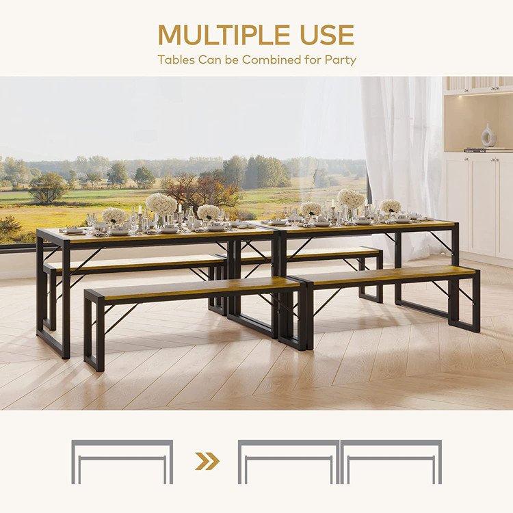 modern design space saving dining room furniture home and restaurant dining table set