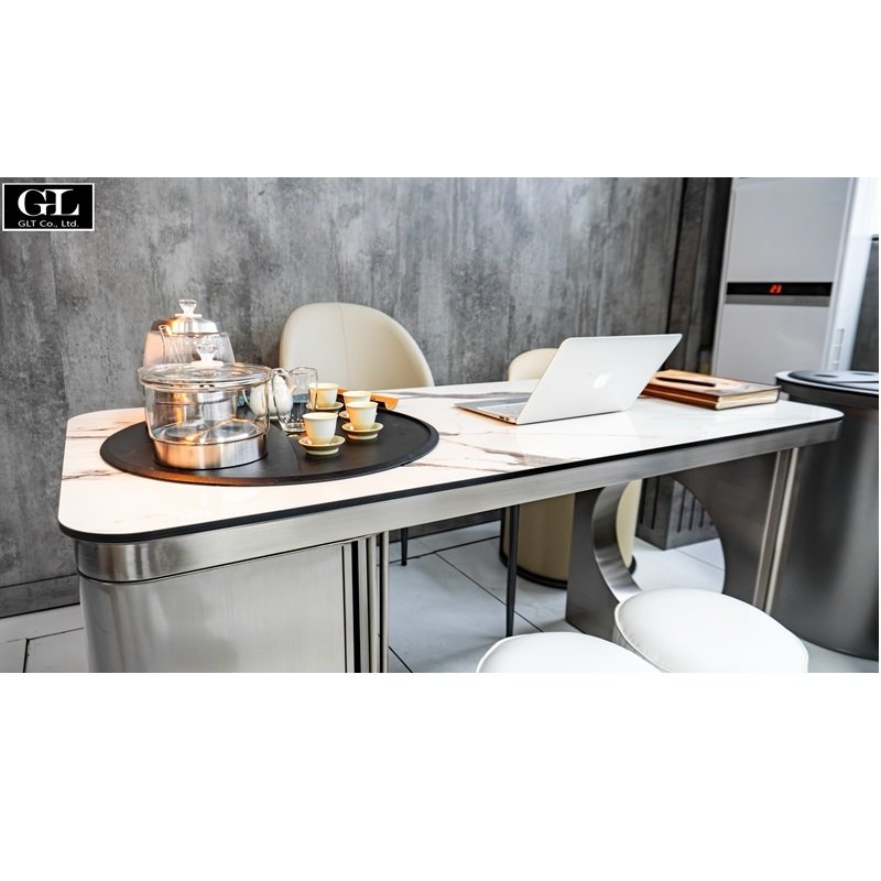 Luxury Furniture Long Dining Table Decorative Modern Multifunctional Tea Table Coffee Table