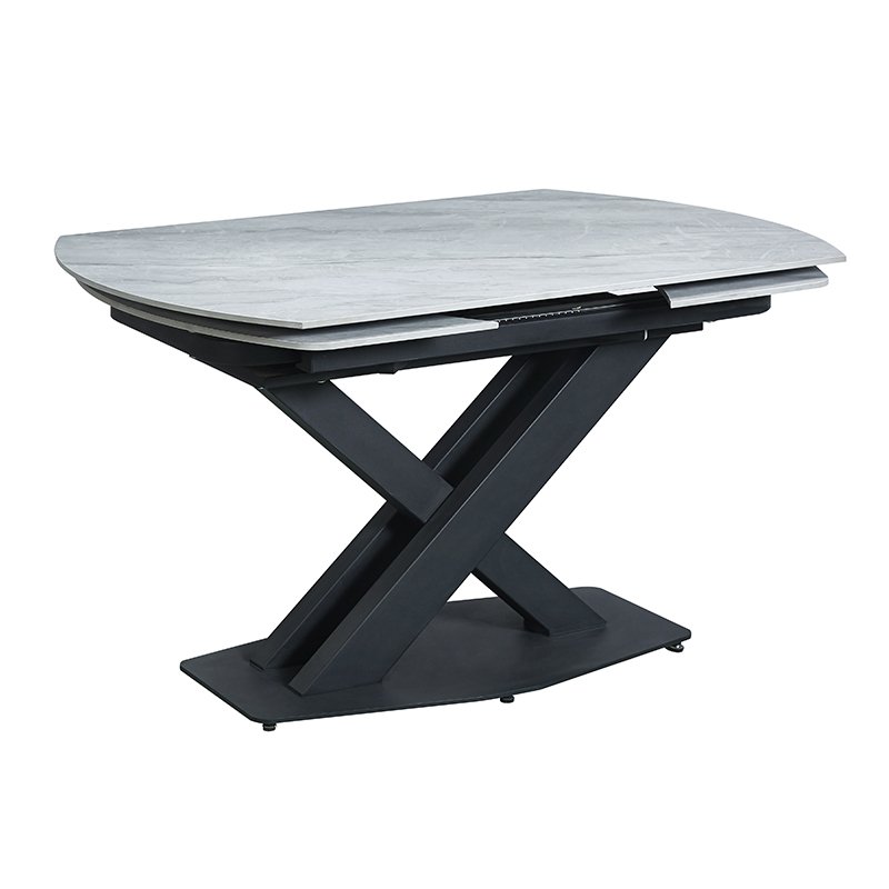 Slab table top OVAL marble extension 2022 new arrival dining table