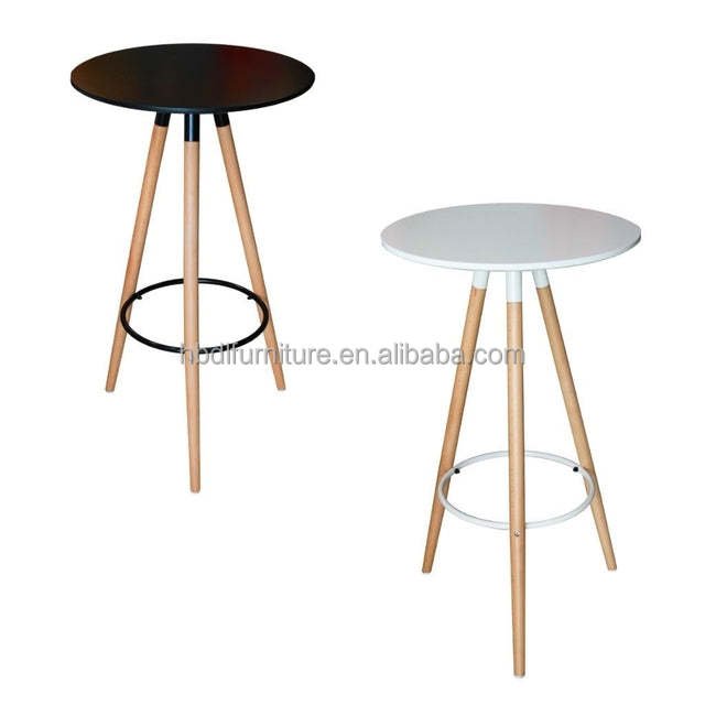 Hot sales and lowest price Furniture Dinner bar Table simplicity dining table with beech wood legs