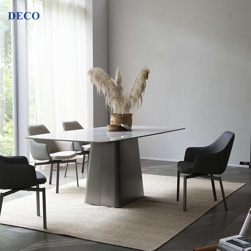 Dining Room Sets Furniture Restaurant Tables Dining Table Modern Design Slab Marble