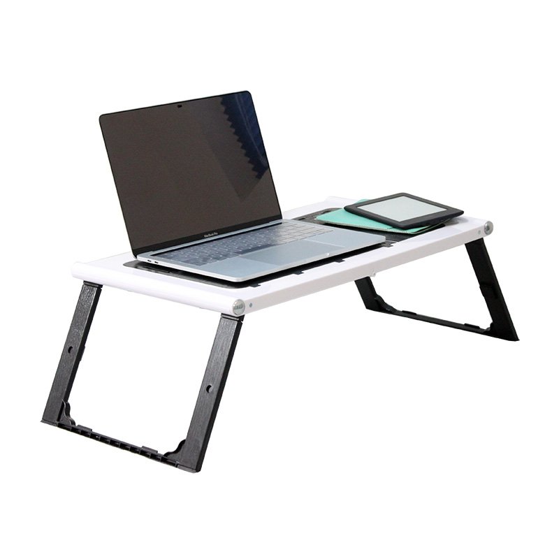 Foldable Laptop Table Computer Desk Bed Table Home Furniture Color Box Easy Assemble Home Funiture Smart Storage Plastic Modern